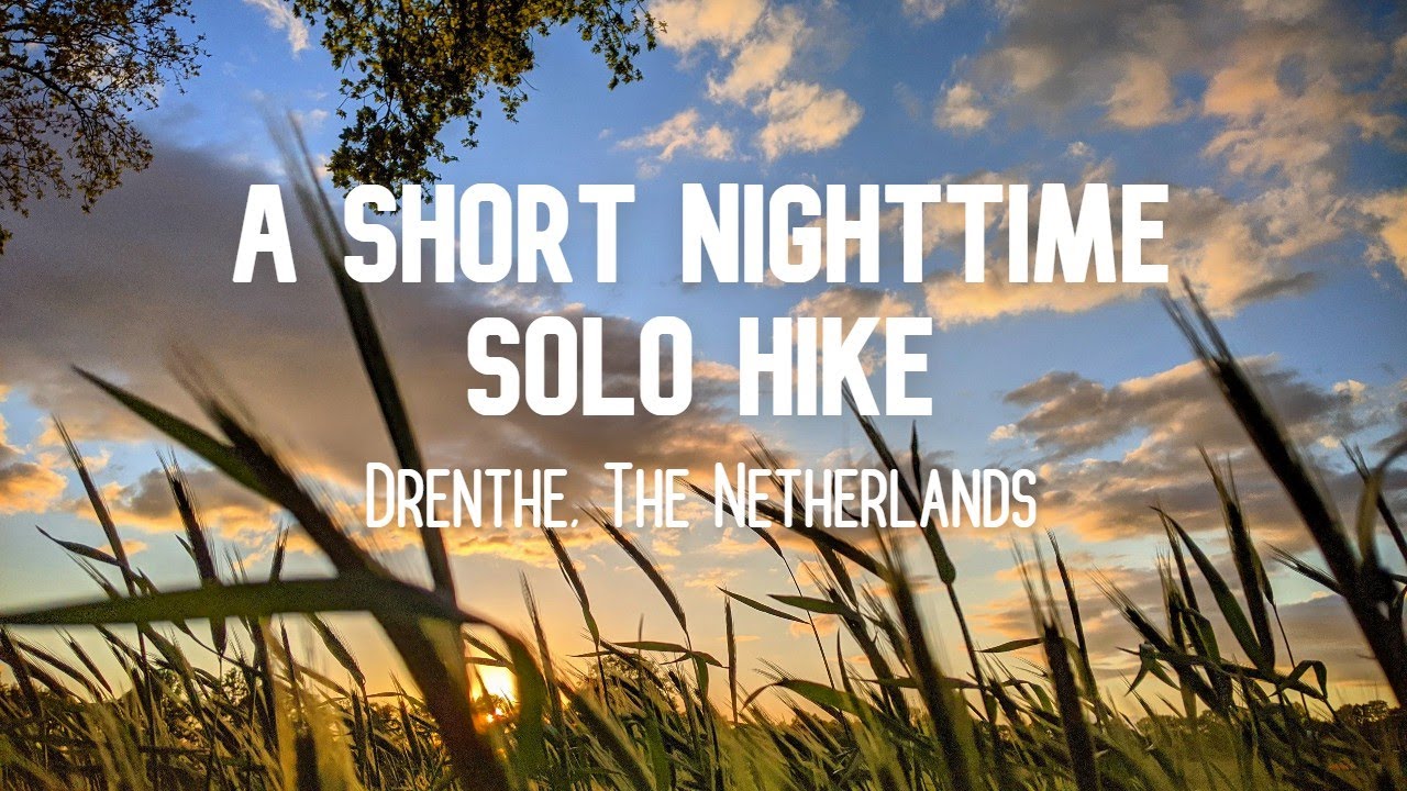 Short silent nighttime solo hike