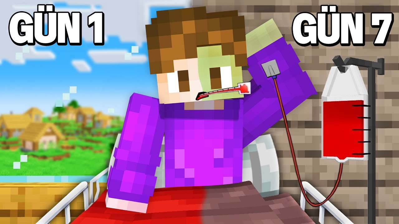 Minecraft ama HASTA OLDUM!