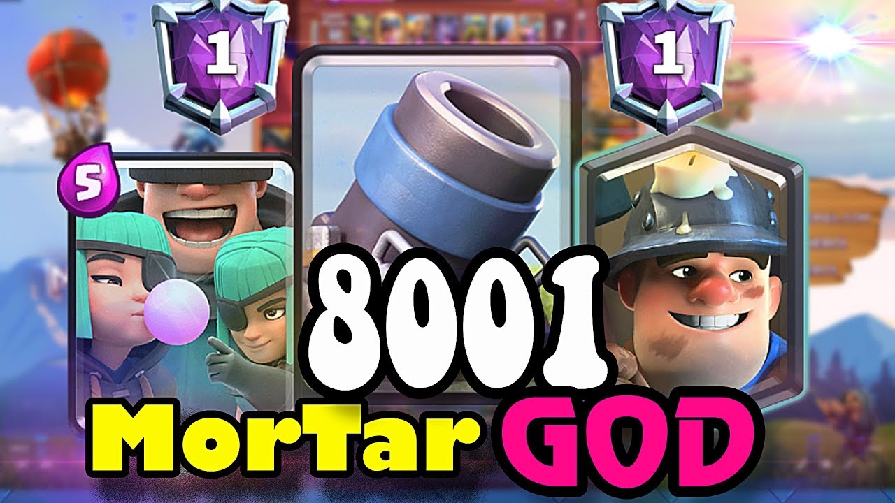 NEW WORLD RECORD! 🏆 #1 Egor Mortar God Gameplays - Clash Royale
