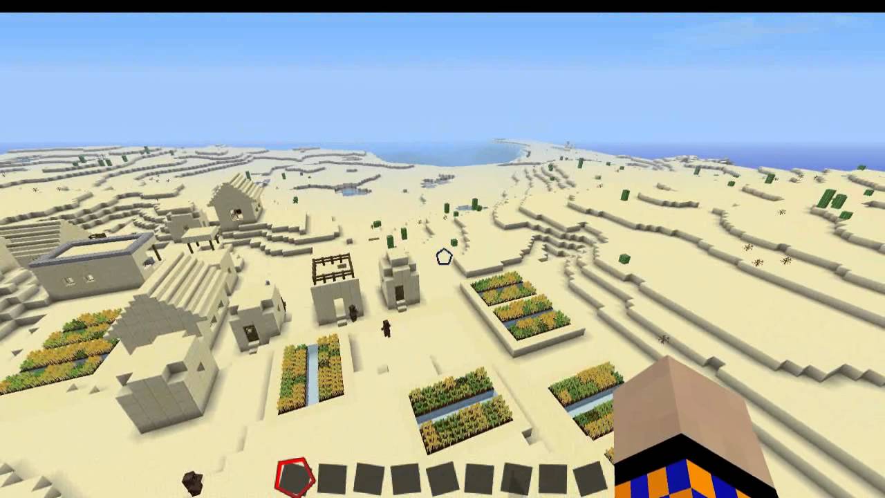 Minecraft Seed Spotlight: EP 1 - VILLAGE SPAWN & SURFACE DUNGEON