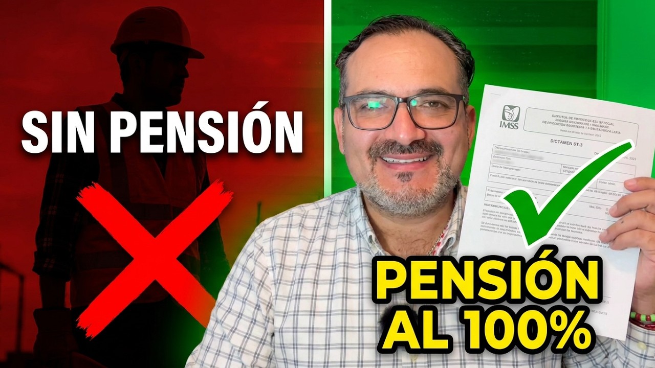 PENSIÓN POR RIESGO DE TRABAJO ST-3 IMSS.