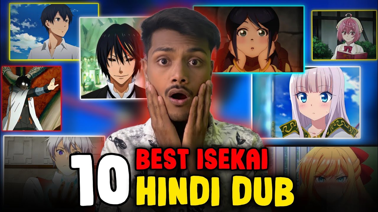 Top 10 Best Isekai Hindi Dubbed Anime in 2025 🔥|| Hindi Dubbed Anime list || Best Hindi Dub Anime..🥵