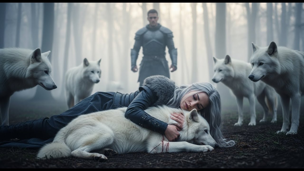 Usó sus últimas fuerzas para salvar a un cachorro de lobo — El Rey Alfa la encontró desangrándose.
