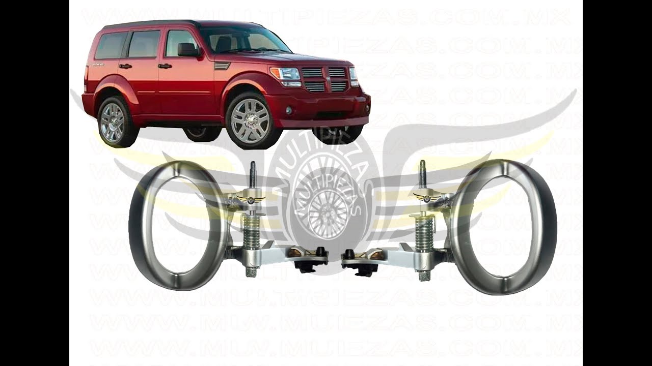 Cómo cambiar e instalar MANIJA INTERIOR DODGE NITRO/How to replace the door handle