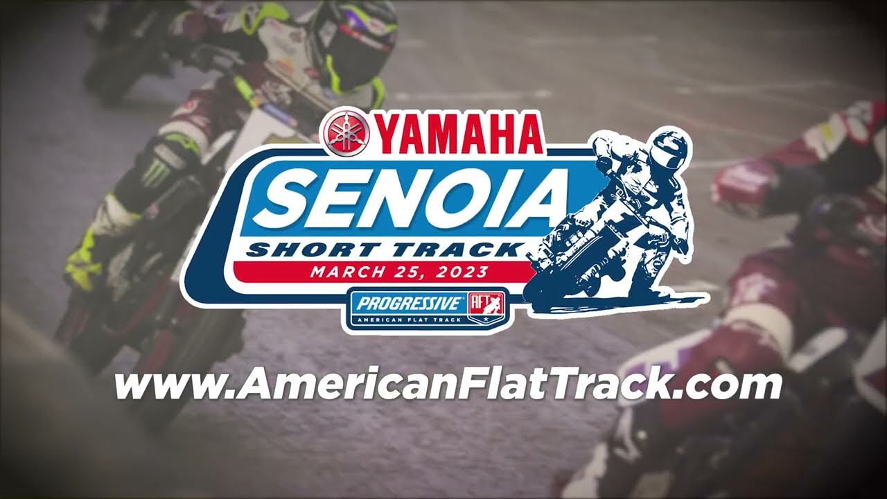 2023 Yamaha Senoia Short Track Promo - American Flat Track