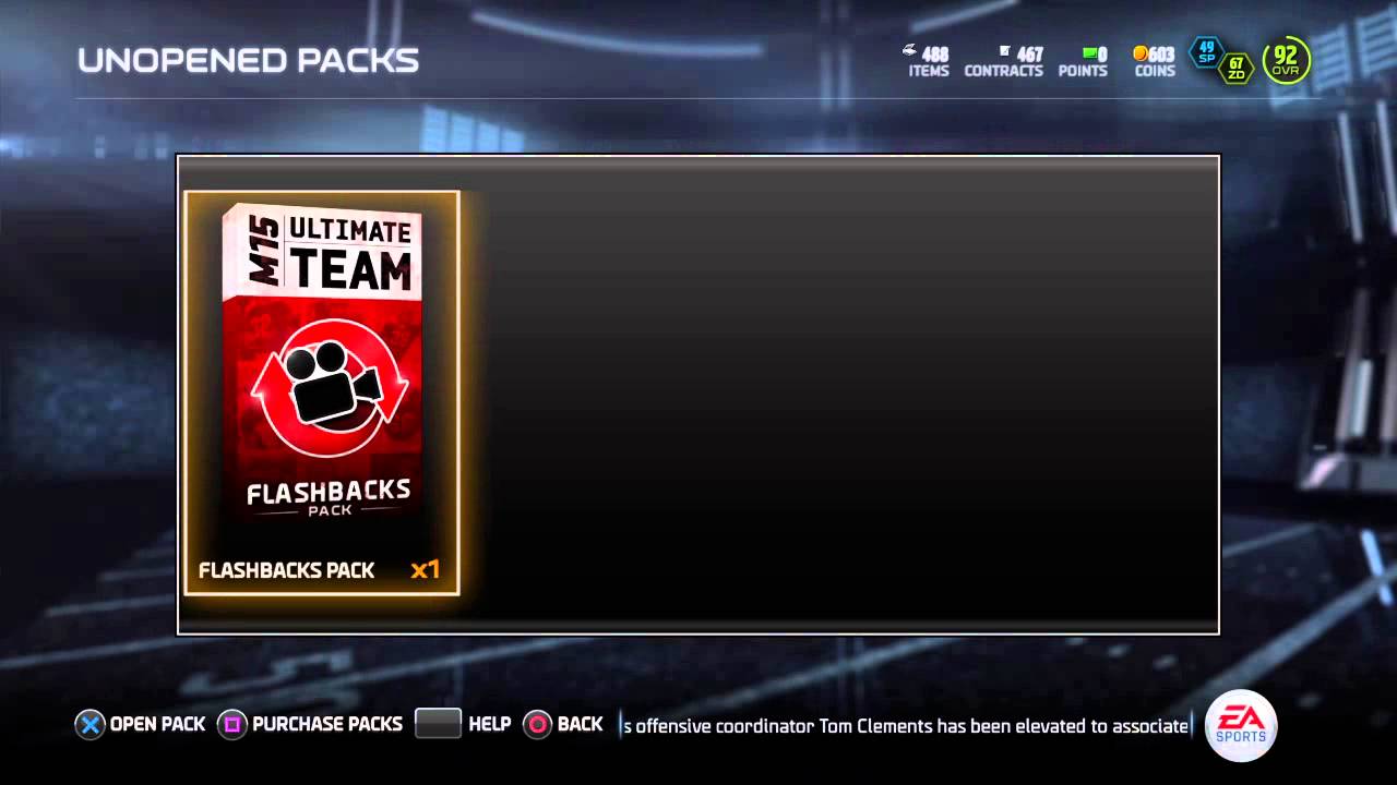MUT 15-FLASHBACK PACK OPENING!!- EPIC PULL!