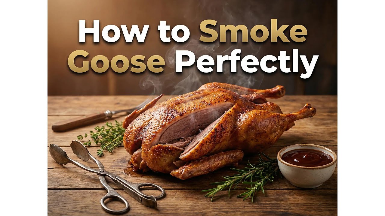 How to smoke goose perfectly #1