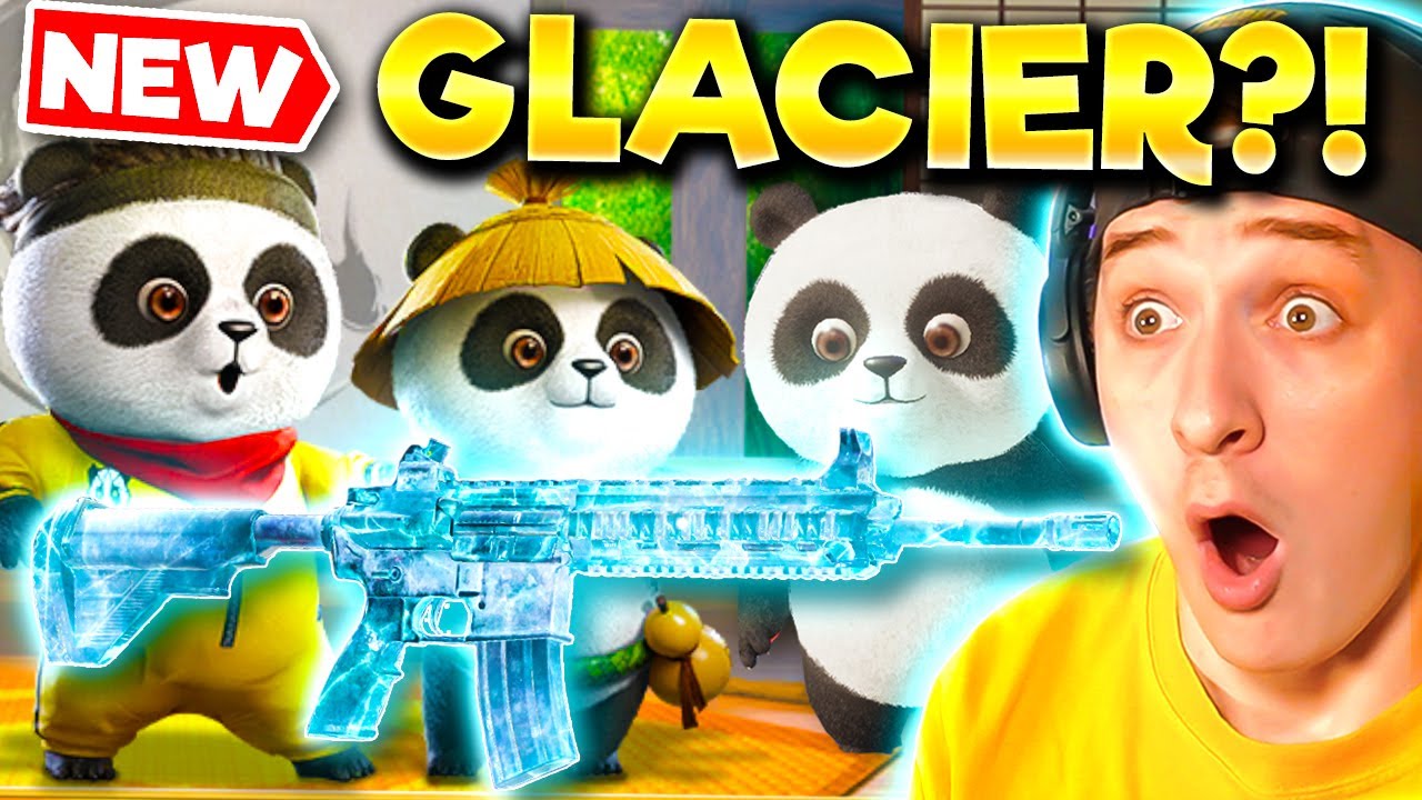 LUCKIEST PANDA GLACIER M4 CRATE OPENING 🤯 PUBG MOBILE