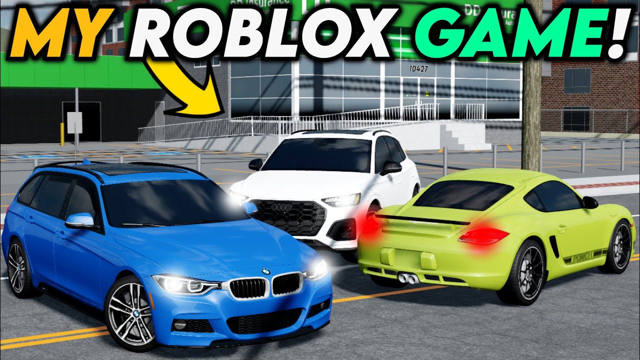Я СОЗДАЮ СВОЮ ИГРУ-АВТОМОБИЛЬ ДЛЯ ROBLOX! (Янг-стрит, Онтарио)