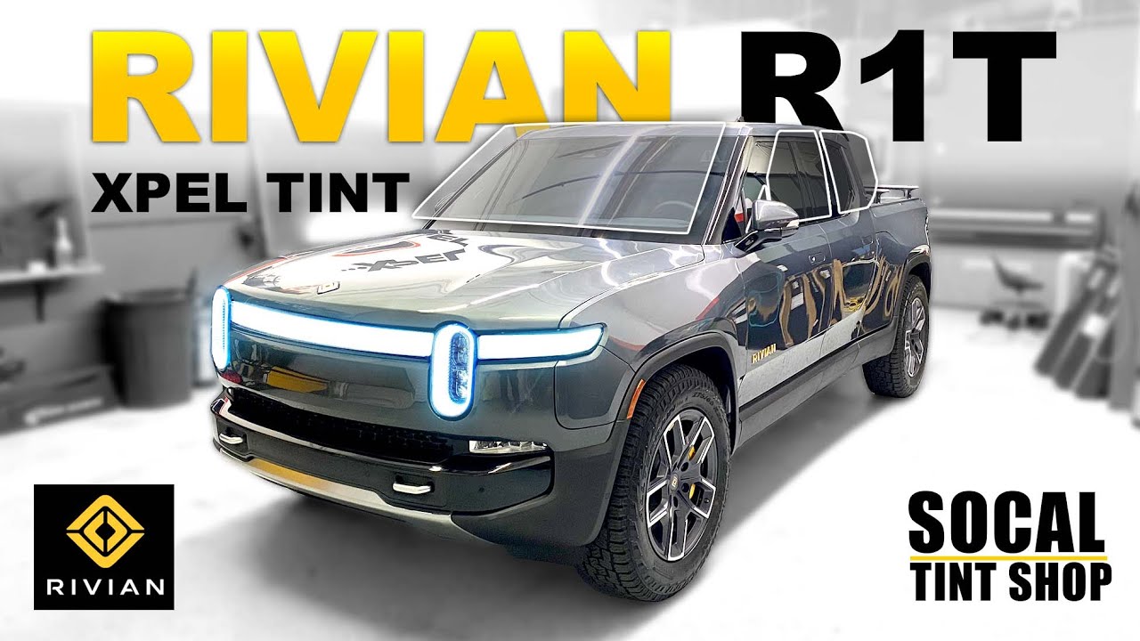 Rivian R1T Full Xpel Ceramic Tint (Full Tinting Process)