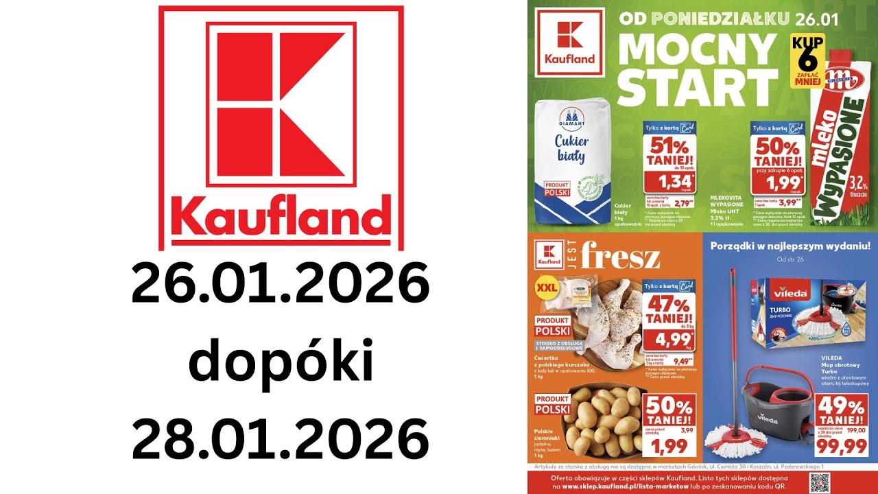 Gazetka Kaufland, 26 stycznia 2026 r. &ndash; 28 stycznia 2026 r.
