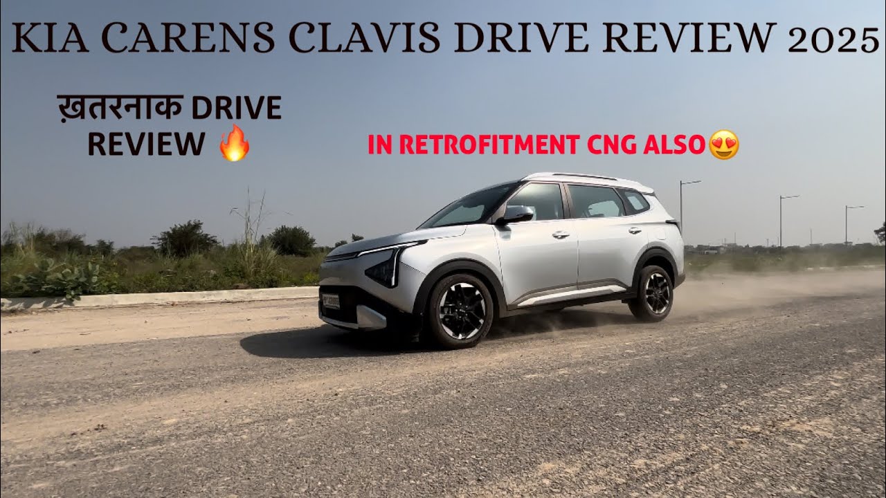 Kia Carens Clavis 1.5 Petrol Turbo Drive Review 2025 🔥| Now Carens Clavis In Retrofitment CNG 😍|
