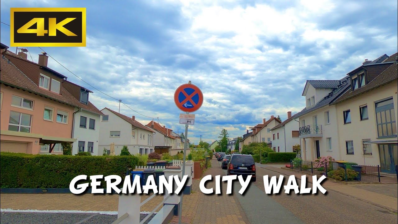 [CITY WALK][4K] Walk in the Niederrad, Frankfurt, Germany