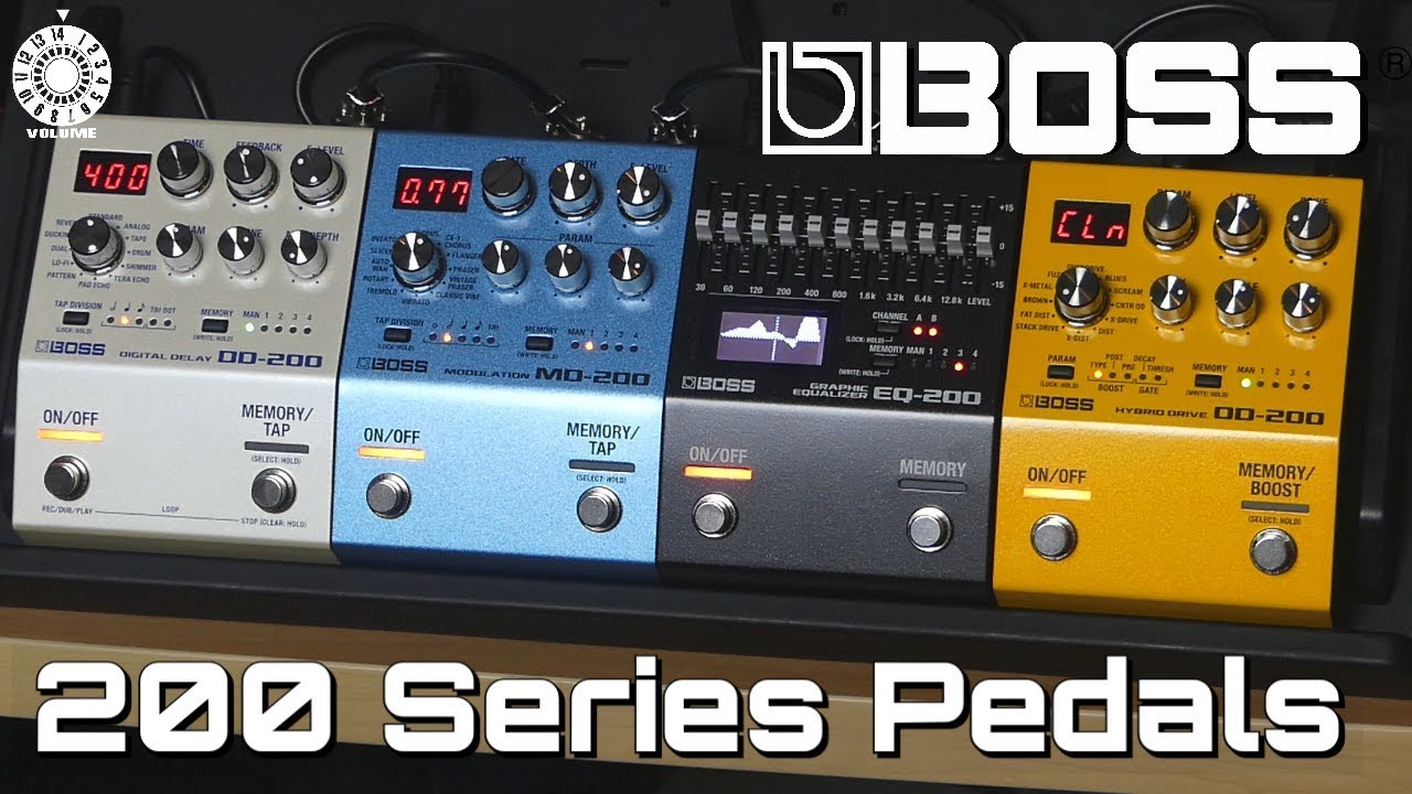 Boss 200 Series Pedals | The BEST Value On The Pedal Market Today!