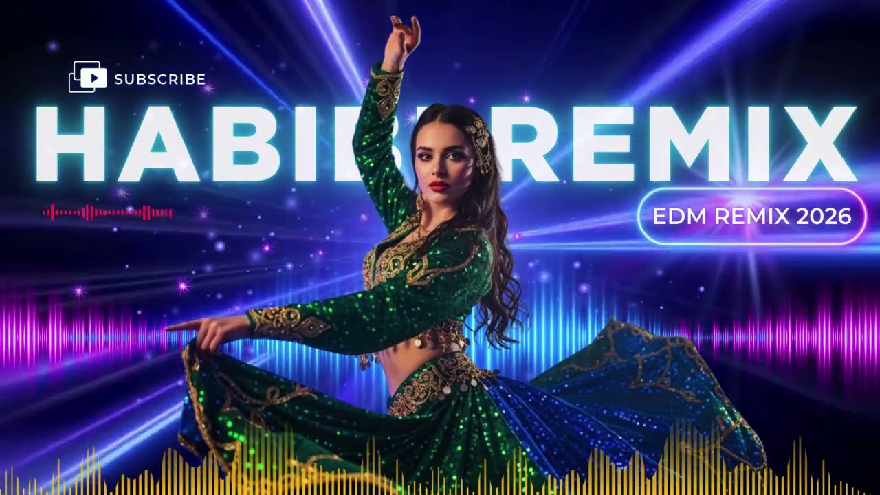 Habibi Remix Arabic EDM 🔥 Full Bass Power | Club Night Drive Experience