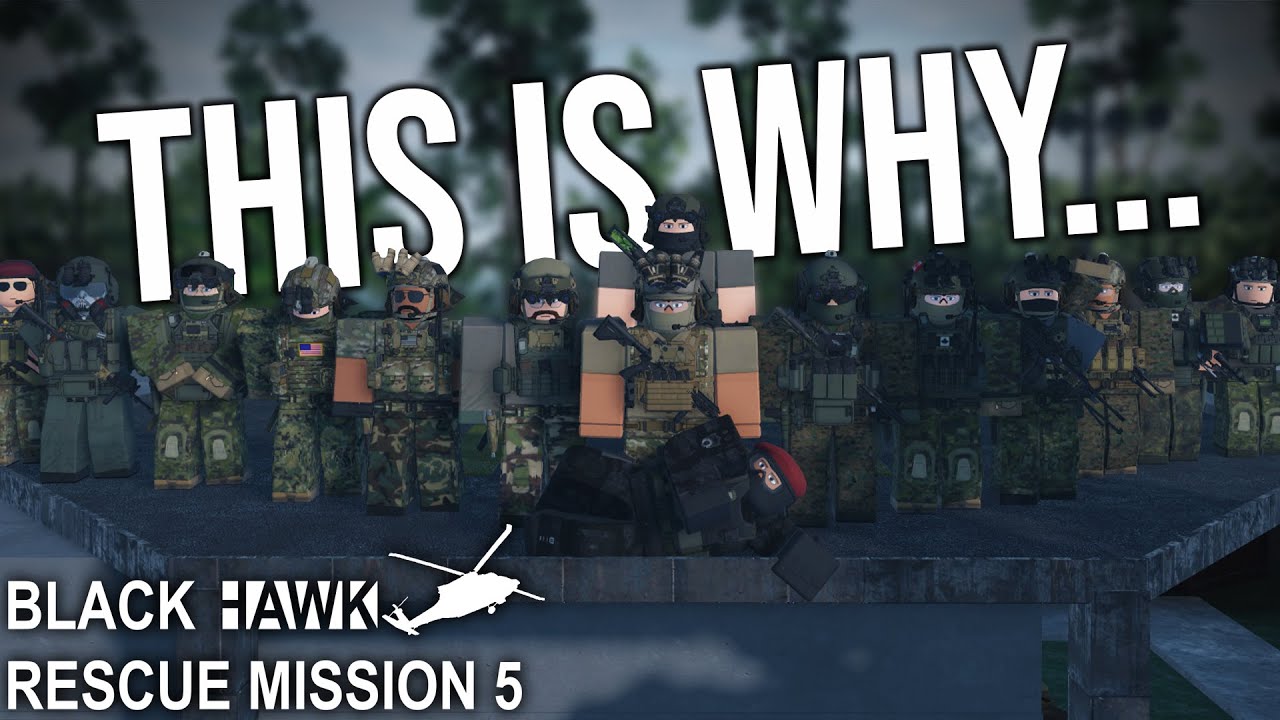 This is Why People Play ROBLOX.. | Blackhawk Rescue Mission 5