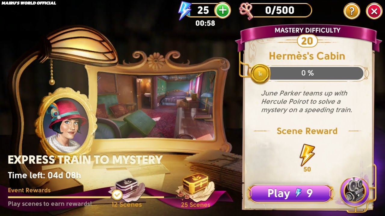 June's Journey Secrets 37 Scene 20 Hermes's Cabin Word Mode 4K ULTRA HD