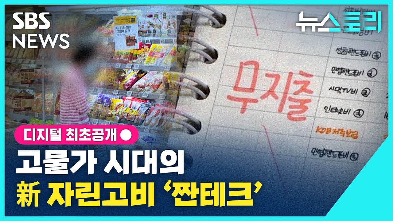 [뉴스토리] 고물가 시대의 신 자린고비 '짠테크' / SBS