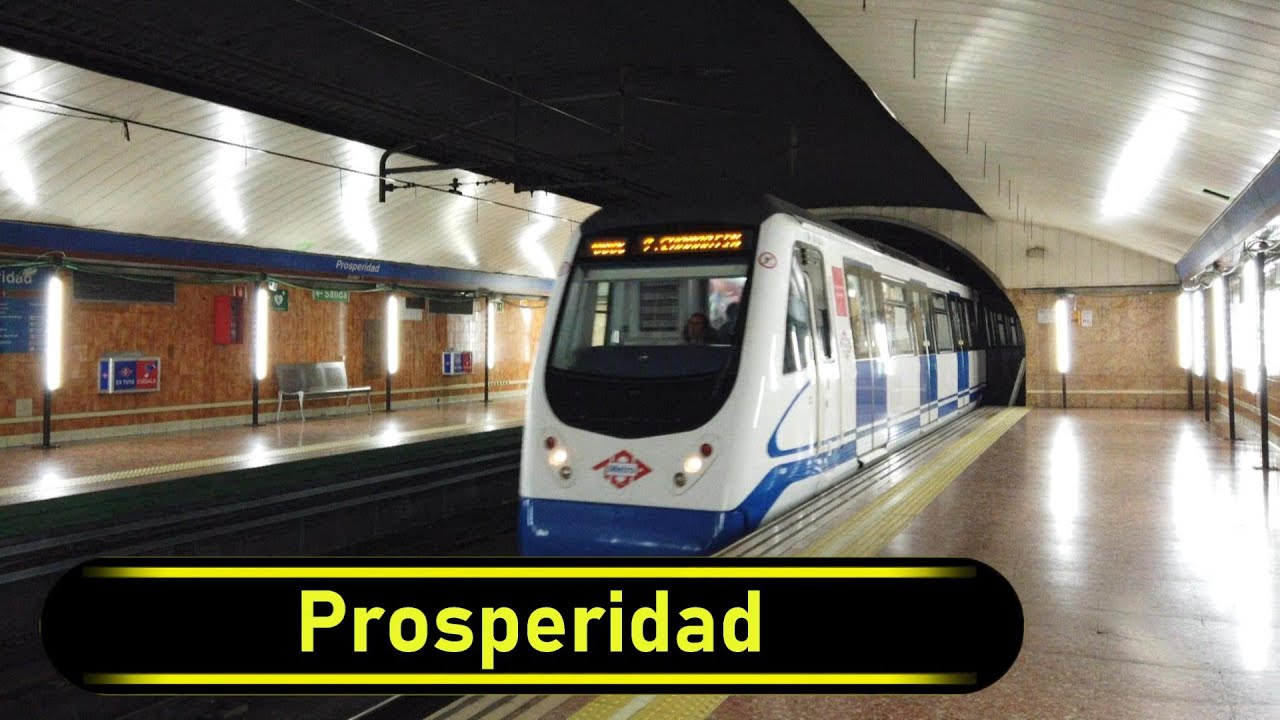 Metro Station Prosperidad - Madrid 🇪🇸 - Walkthrough 🚶