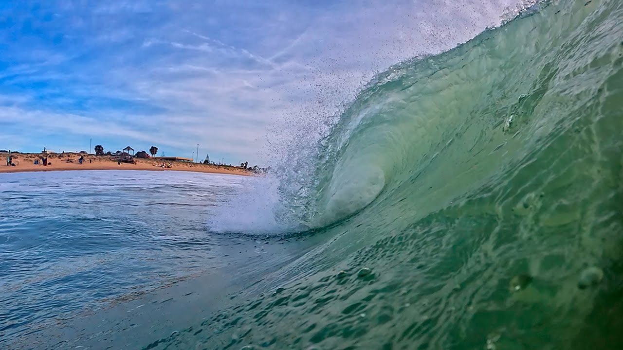 Olas ORILLERAS &Eacute;PICAS en El Palmar