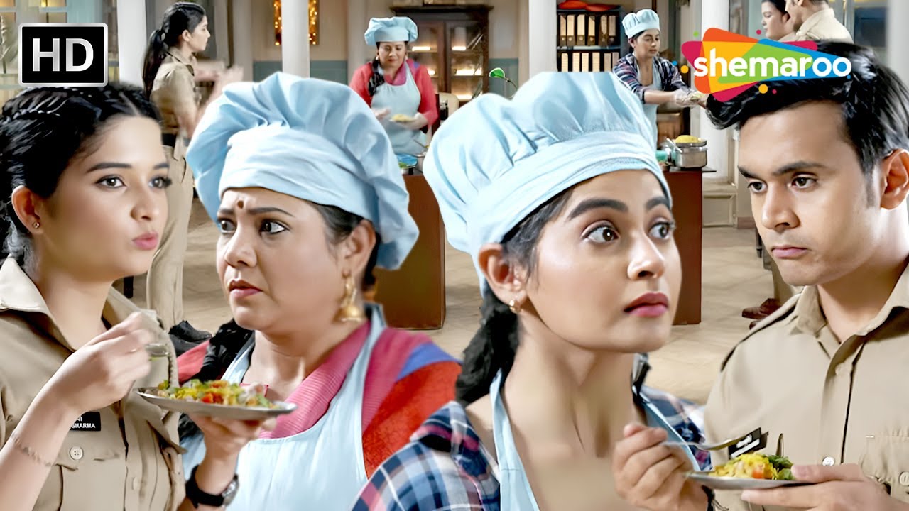 जब Karishma Singh और Pushpa Ji ने अपने हातो से चाट बना कर खिलाया महिला थाने वालो को | Maddam Sir