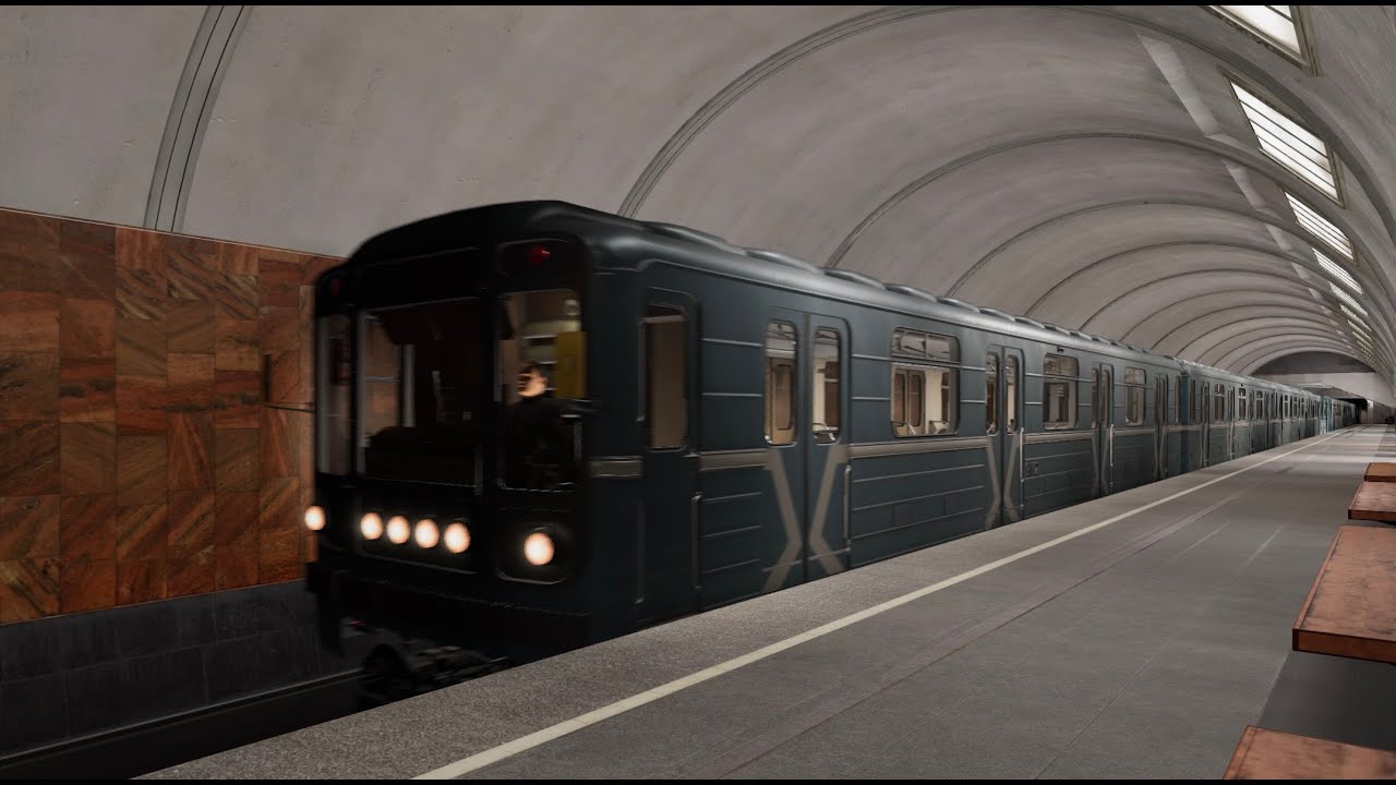 Subtransit Drive Калининская линия Третьяковская - Новокосино - Новогиреево 81-717/714