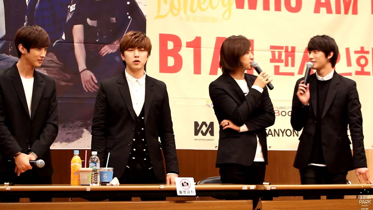 140329 B1A4 구로/미아 팬사인회 엔딩멘트 FULL ver.