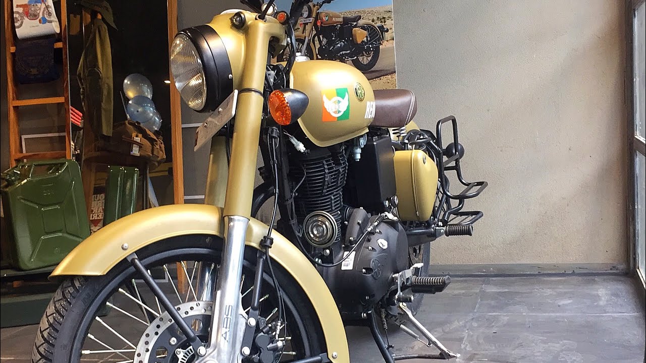 YES!!! ABS and fuel indicator on Royal Enfield Classic 350cc with New colours | Signal |