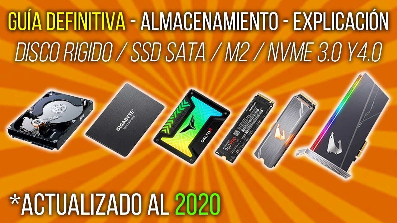 ⛔ NO COMPRES UNA UNIDAD DE ALMACENAMIENTO SIN VER ESTE VIDEO! GUÍA DE DISCOS / SSD  DEFINITIVA 2020