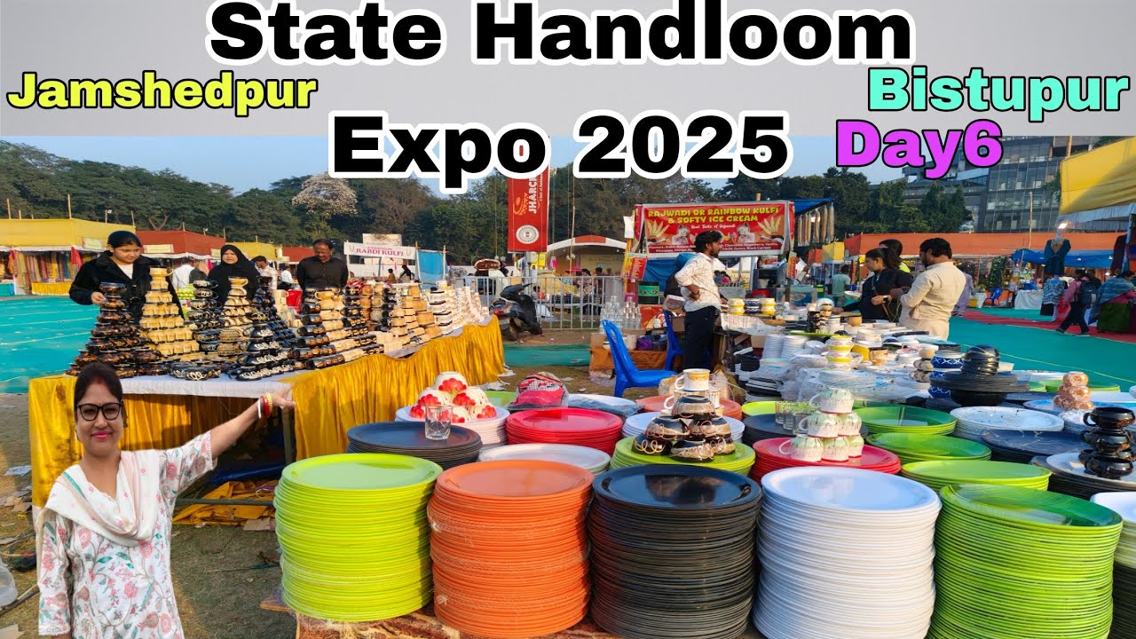 Day 6 | Jamshedpur State Handloom Expo Gopal maidan Bistupur| Hathkargha 2025 | Regal maidan Jsr.|