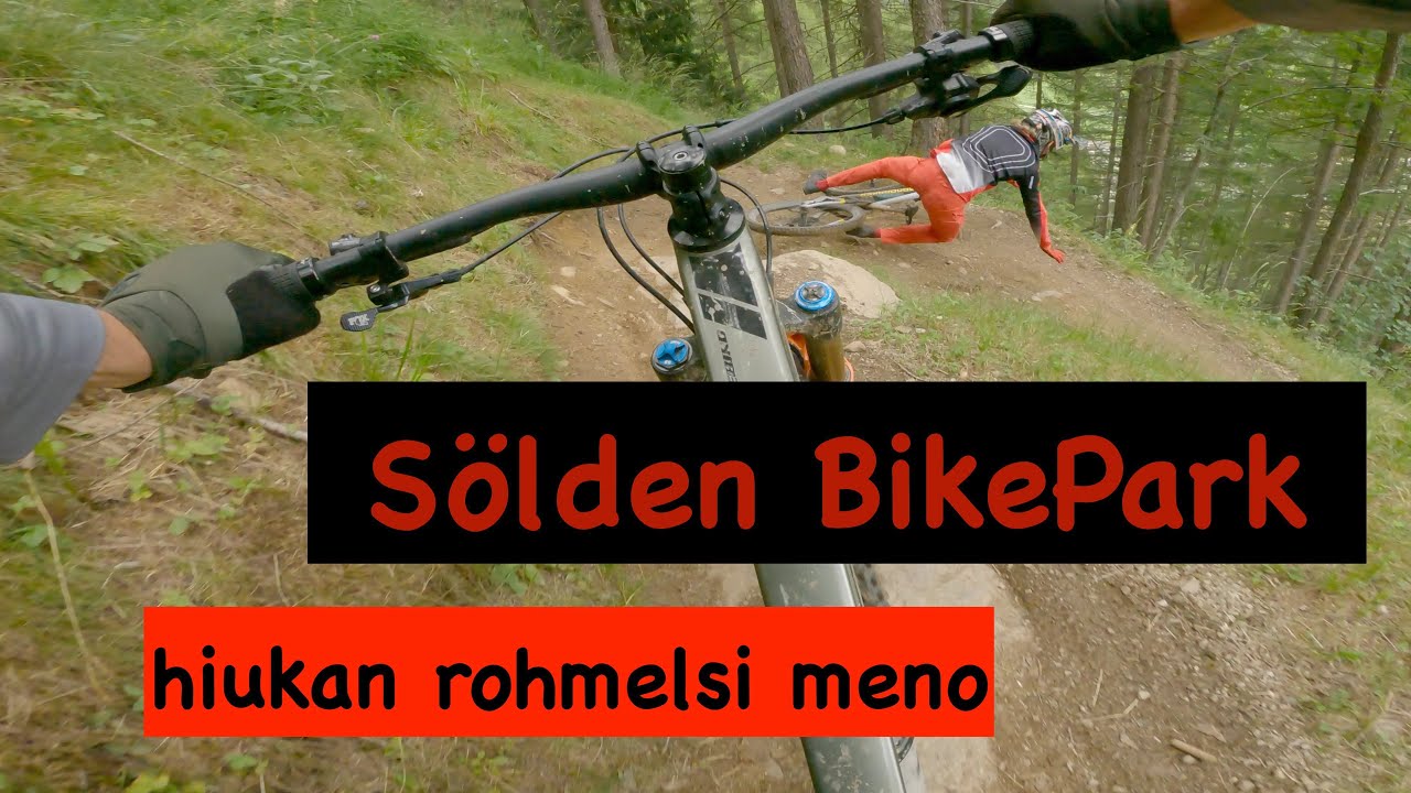 Sölden Bike Park - Lost keys and broken iPhone