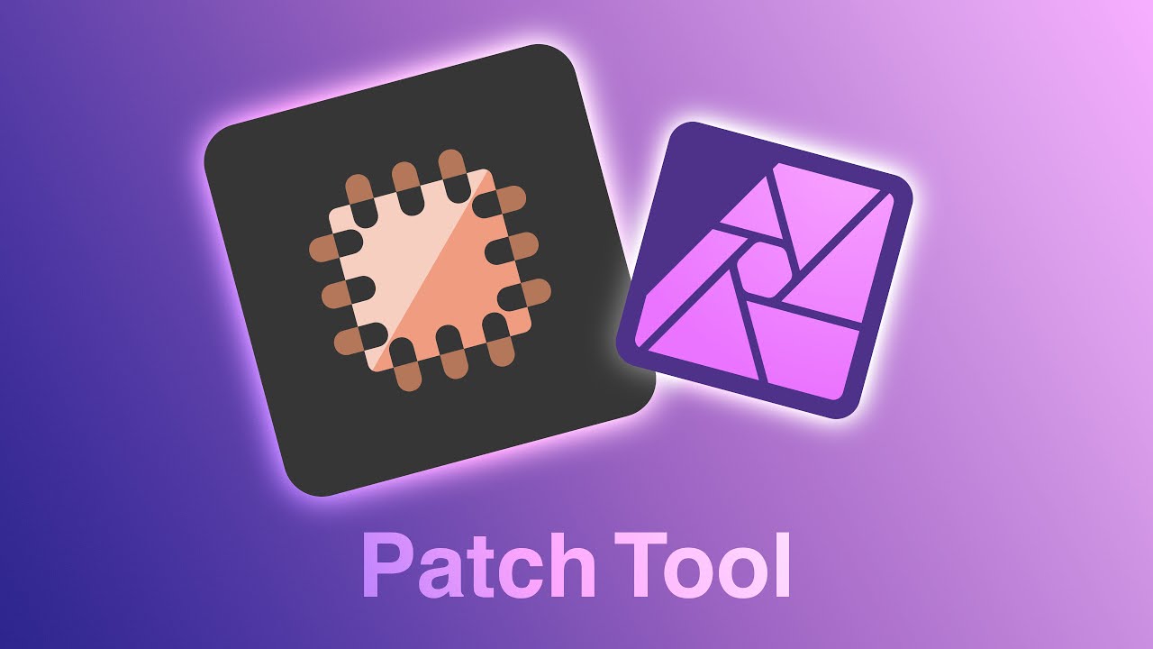 Инструмент «Заплатка» в Affinity Photo 2.2: перемещение нежелательных объектов