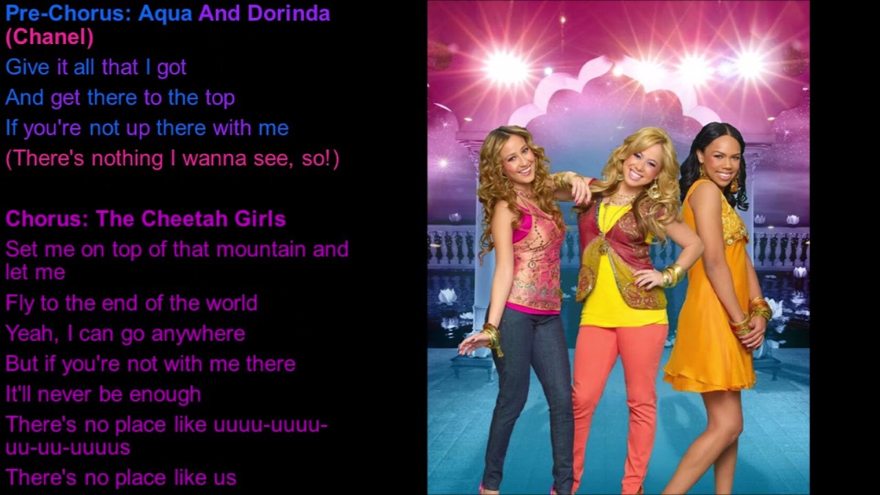 No Place Like Us The Cheetah Girls Lyrics
