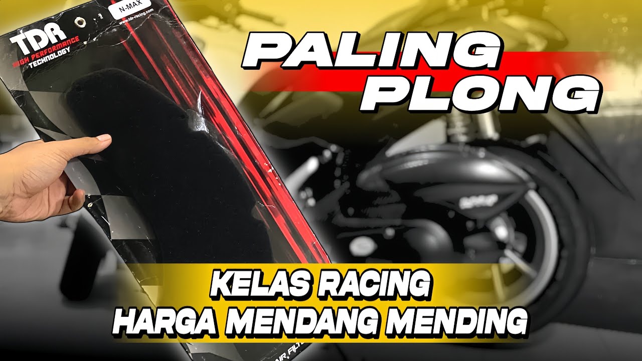 Upgrade Performa Nmax Murah Pakai Filter Udara TDR Hurricane