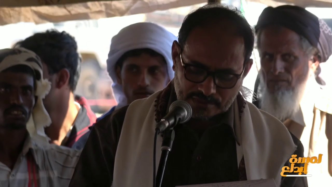كلمة المقدم ناصر بن أحمد بن شديان القرزي في حفل تنصيبه مقدم طائلة بيت القرزات.