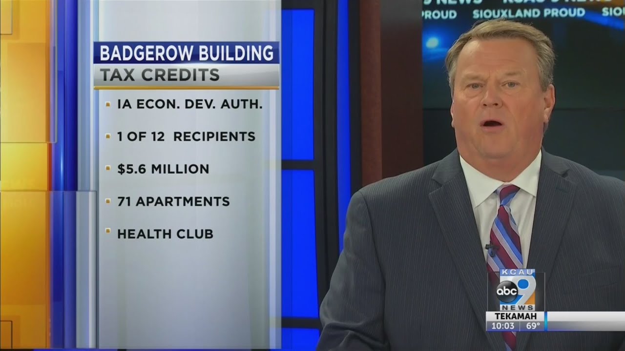 Badgerow building tax credits
