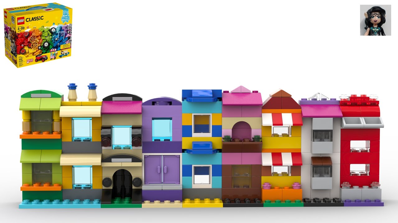 MINI TOWN Lego classic 10715 ideas How to build
