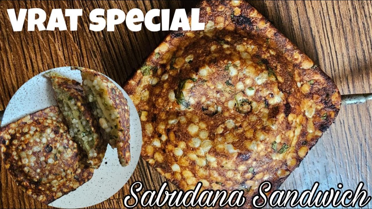 Sabudana sandwich | Vrat special recipe |Healthy sago toast | Ruchira