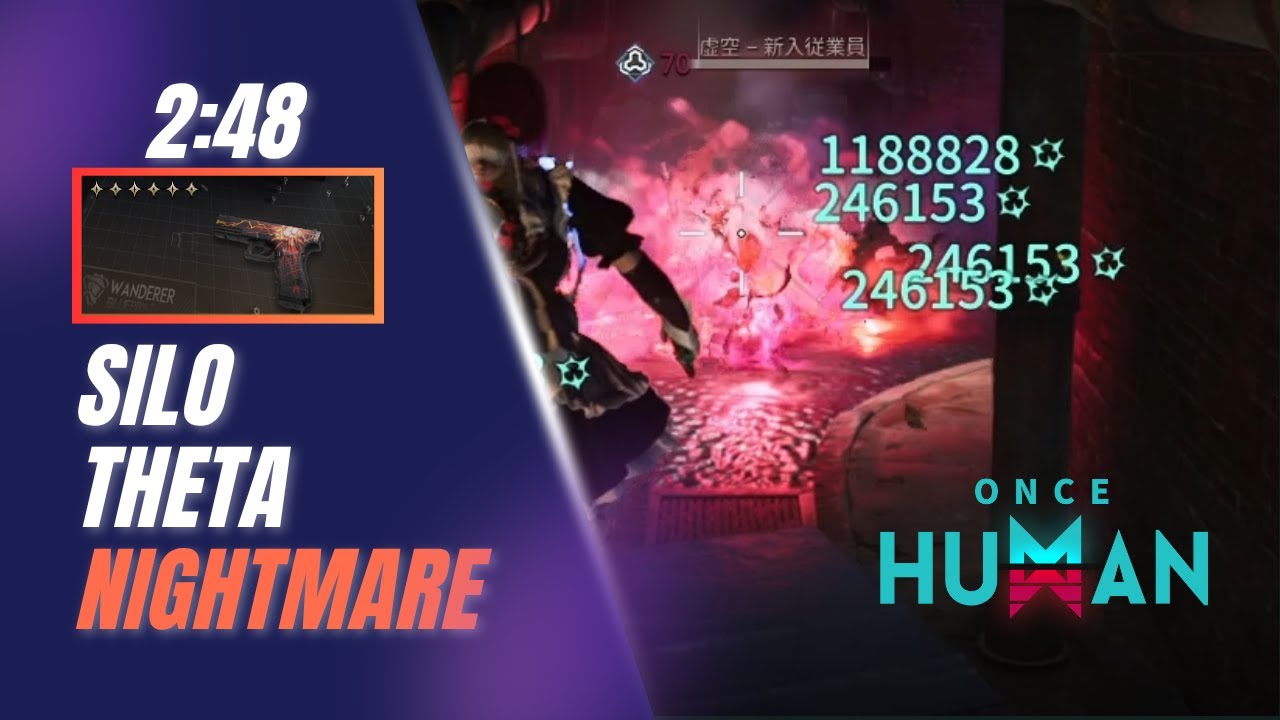 SILO THETA NIGHTMARE 2:48 - HAZARDOUS OBJECT & BOOM BOOM double blasts build - Chef | Once Human