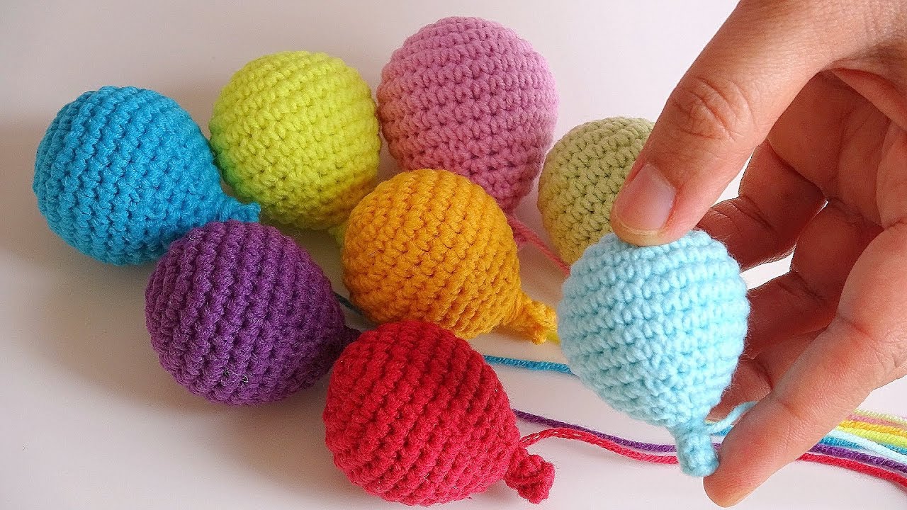 AMİGURUMİ BALON TARİFİ! - DIY Amigurumi Balloon - Amigurumi Teknikleriyle, Detaylı ve Basit Anlatım