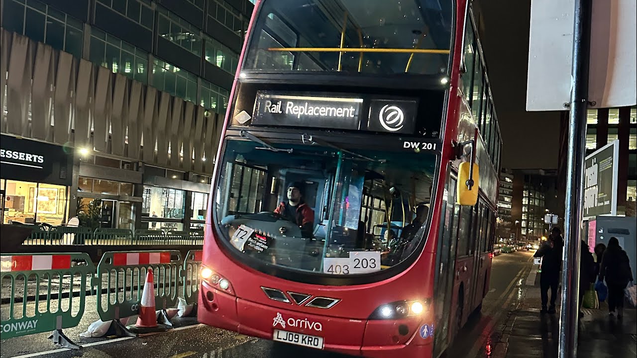 *Powerful Beast*LJ09 KRO Arriva London 09Reg VDL/ DB300 Wright Gemini 2