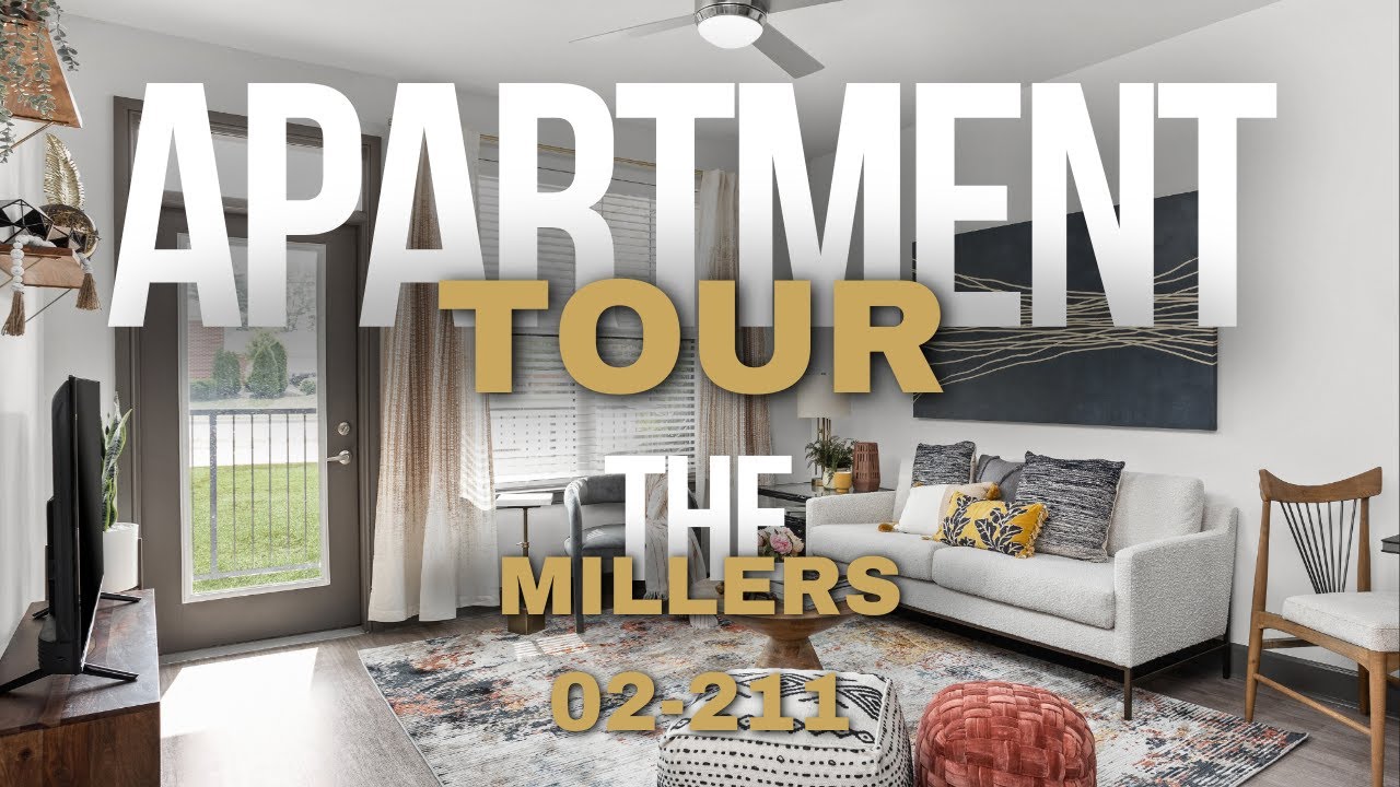 Discover the Charm of the Millers Floorplan: A Spacious 2-Bedroom Apartment Tour