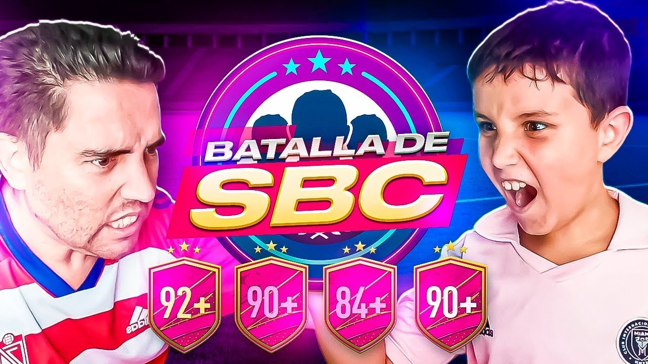 POLEMICA BATALLA DE SBC´S😱🤣 !! KIKIFUTFIFA VS MINIKIKI EN FIFA 23 !!