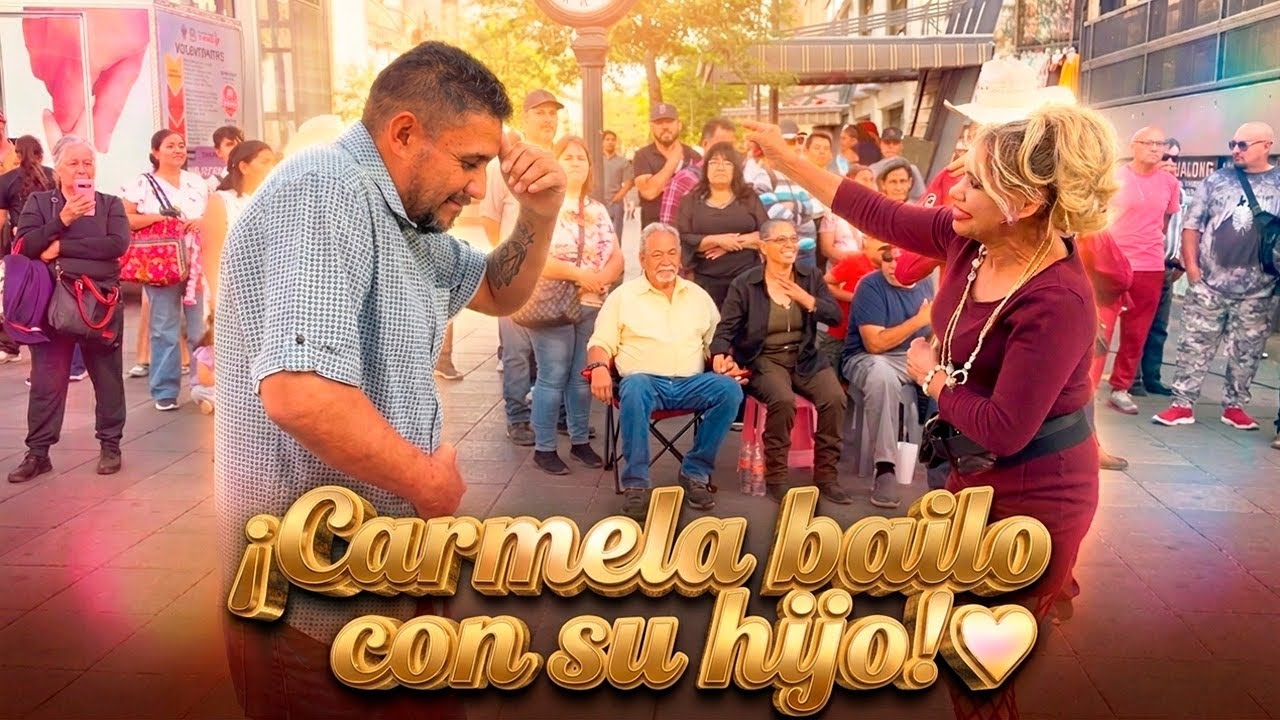 Le gritaron!😉SUEGRAAA😜a CARMELA 💃🏻bailando con su hijo🕺