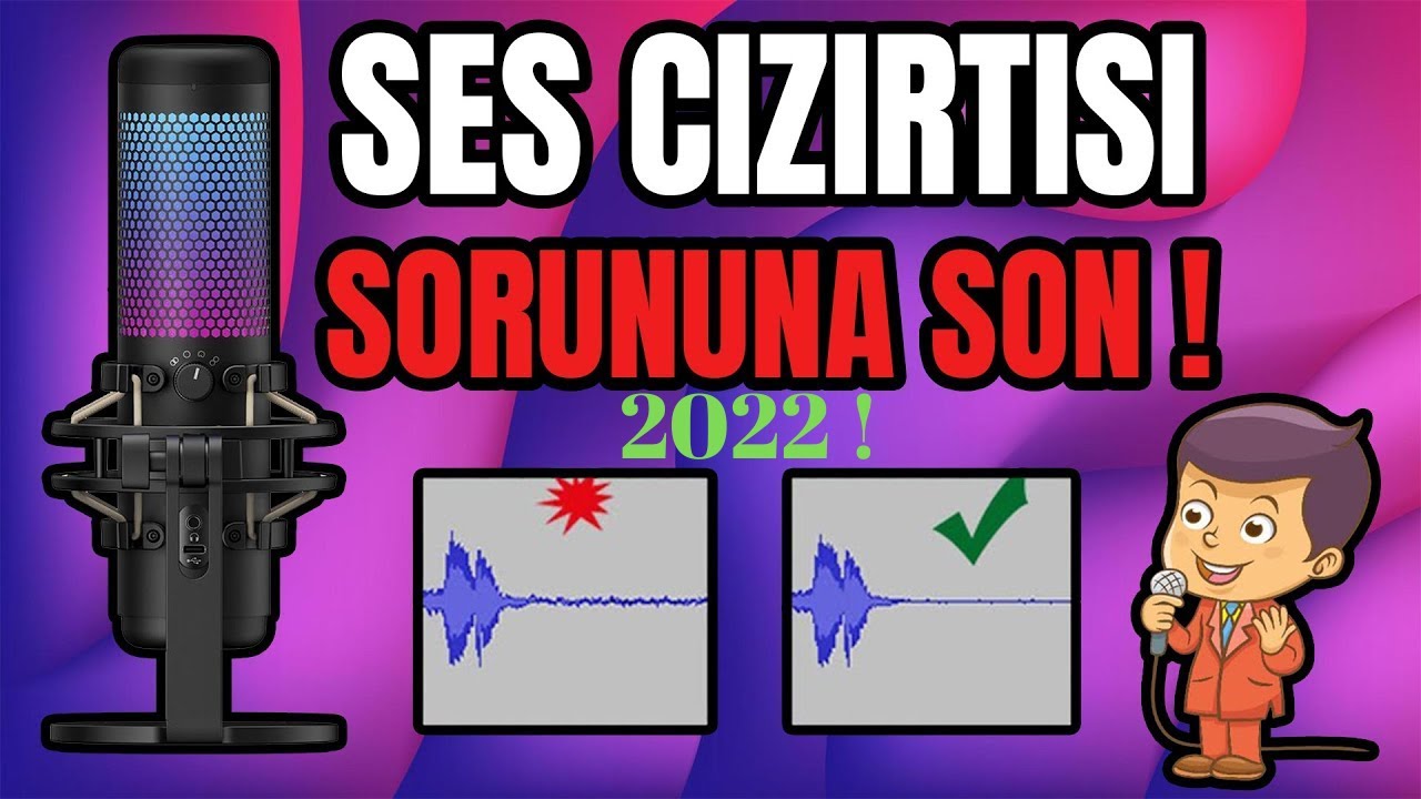 MİKROFON CIZIRTI SORUNU GİDERME KESİN ÇÖZÜM ✓