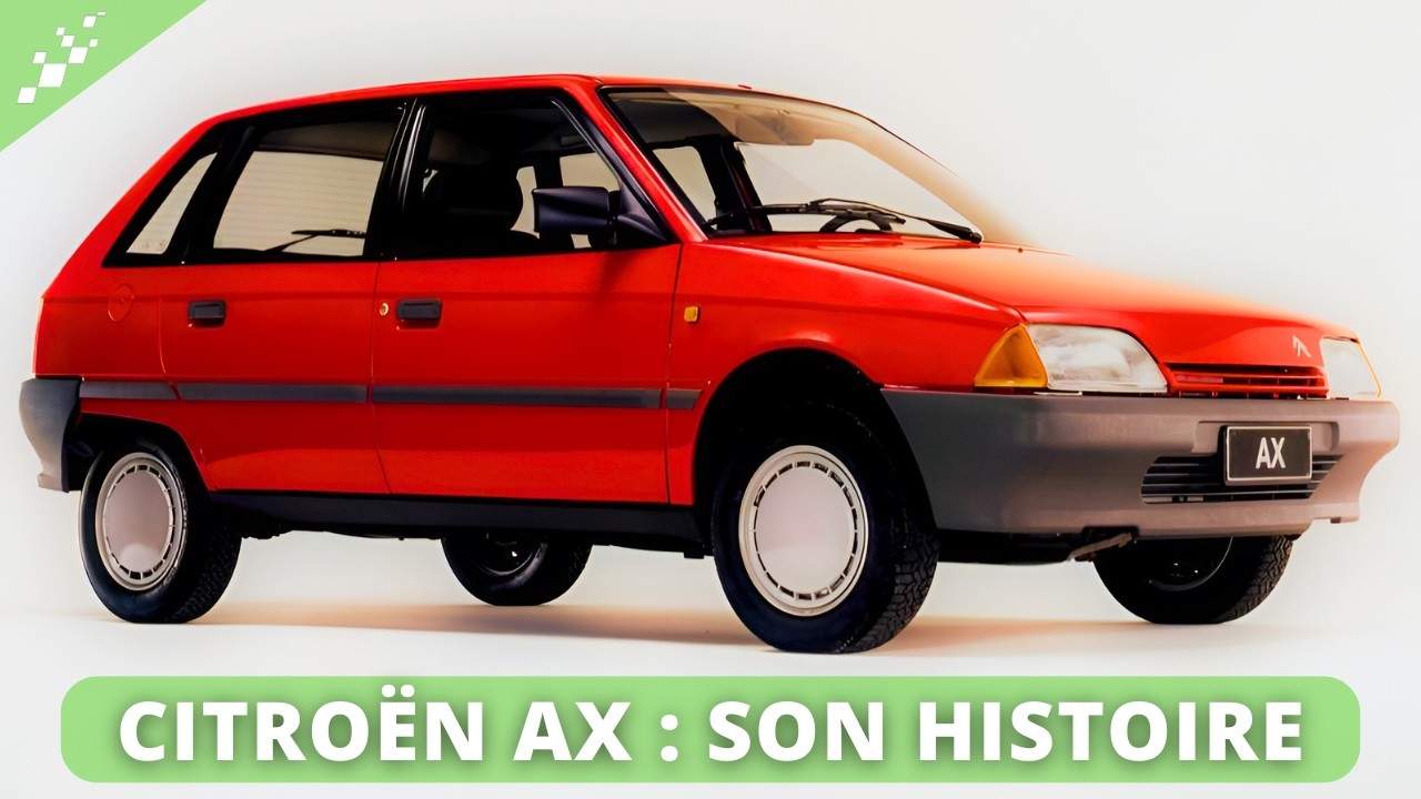 Citroën AX : Pourquoi c’est la MEILLEURE Voiture que Citroën n’ait jamais faite ? [CARISTORIA #2]