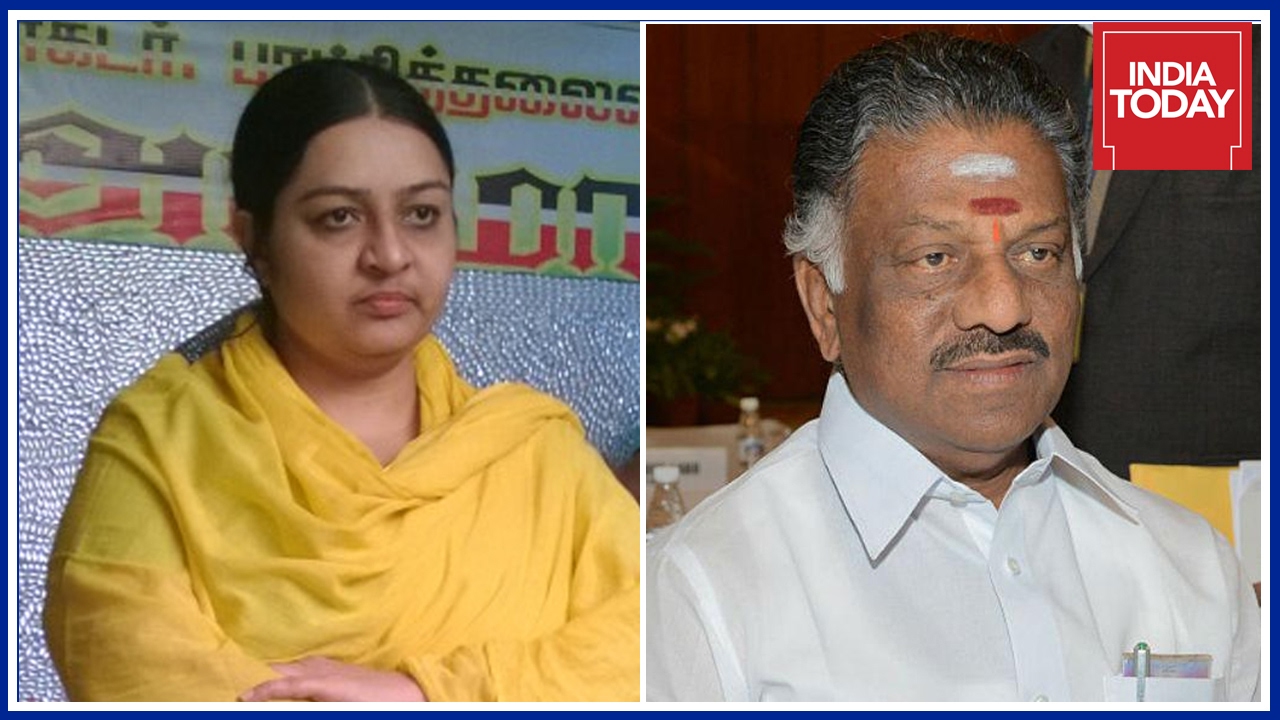 Panneerselvam Gets Jaya's Niece Deepa Jayakumar On His Side, Visits Jayalalithaa Grave With Her