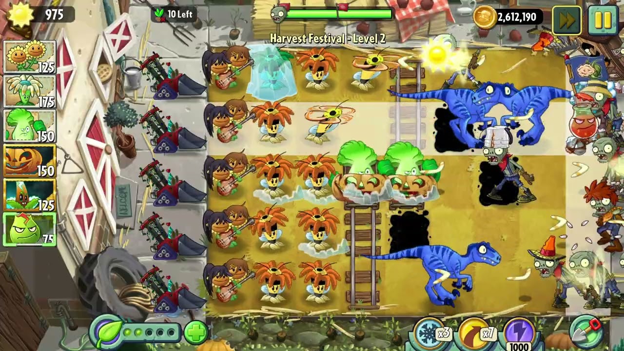 PvZ2 Reflourished: Harvest Festival 2025 1-10