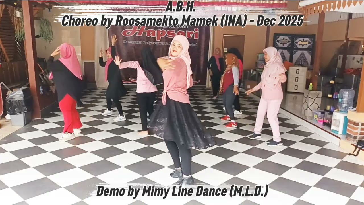 A.B.H. || Line Dance || Choreogrpaher @Roosamekto  - Dec 2025
