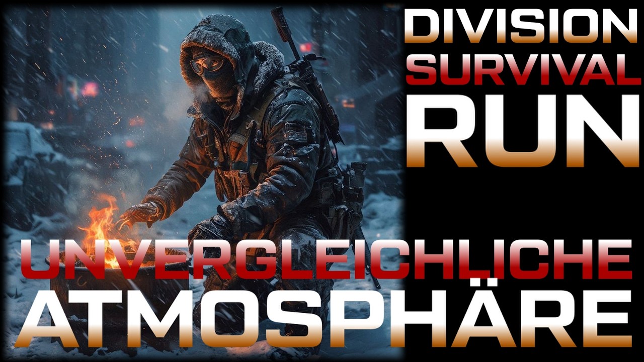 DIVISION - UNVERGLEICHLICHE ATMOSPHÄRE - MEGA SURVIVAL RUN - PS5 PRO GAMEPLAY